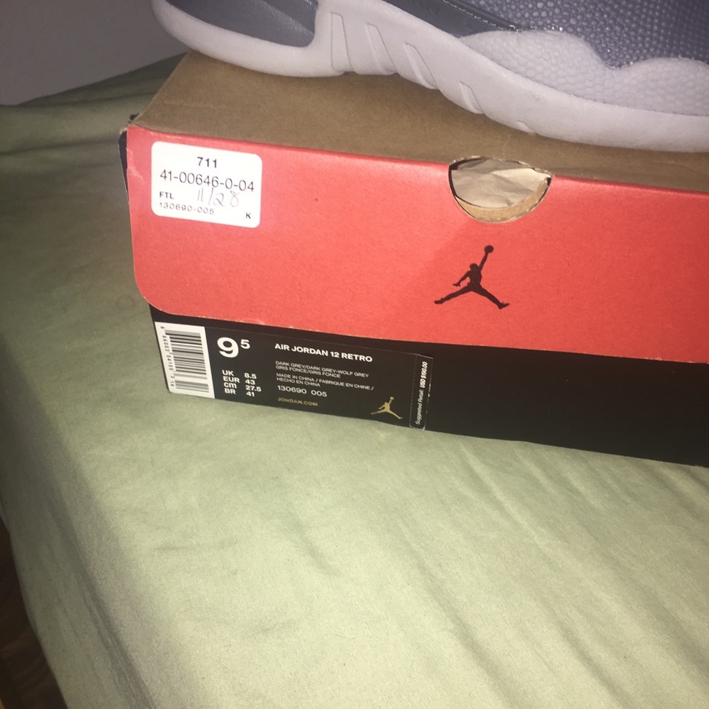 Jordan 12 dark grey - Picture 3 of 5